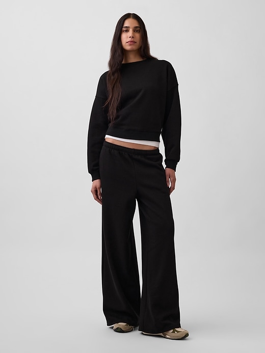 Image number 1 showing, VintageSoft Baggy Wide-Leg Sweatpants