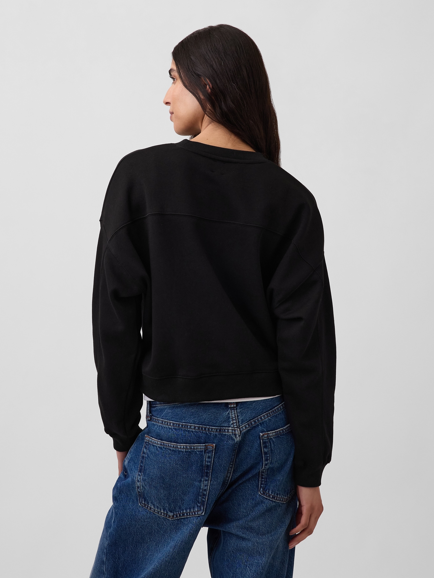 VintageSoft Wedge Crewneck Sweatshirt