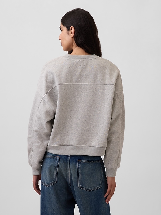 Image number 2 showing, VintageSoft Wedge Crewneck Sweatshirt