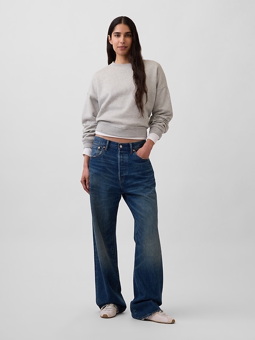 Image number 3 showing, VintageSoft Wedge Crewneck Sweatshirt