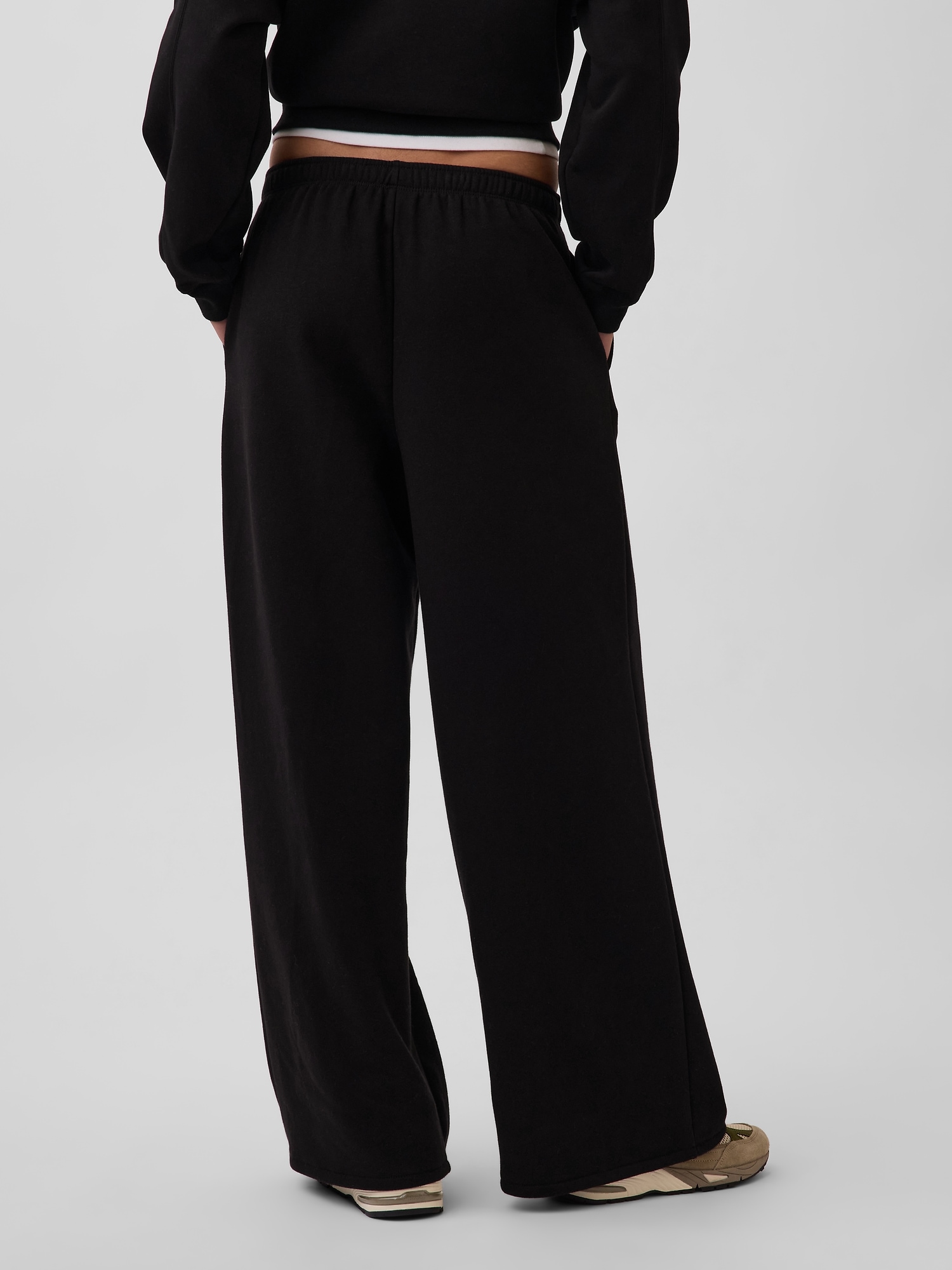 VintageSoft Baggy Wide-Leg Sweatpants
