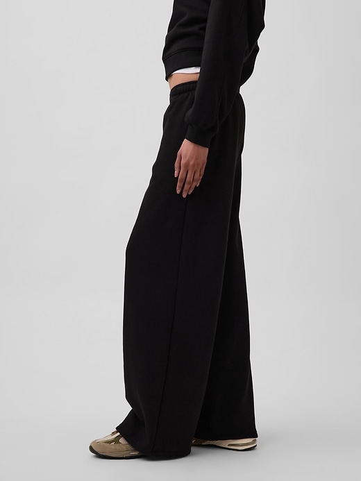 Image number 3 showing, VintageSoft Baggy Wide-Leg Sweatpants