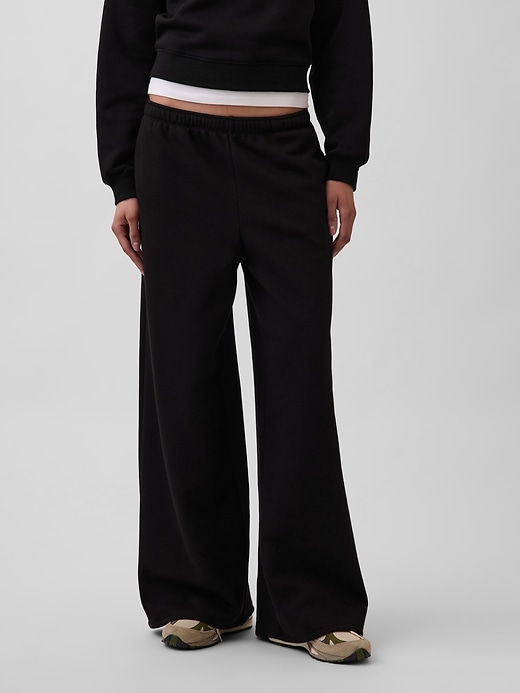 Image number 2 showing, VintageSoft Baggy Wide-Leg Sweatpants