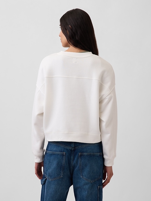 Image number 3 showing, VintageSoft Wedge Crewneck Sweatshirt