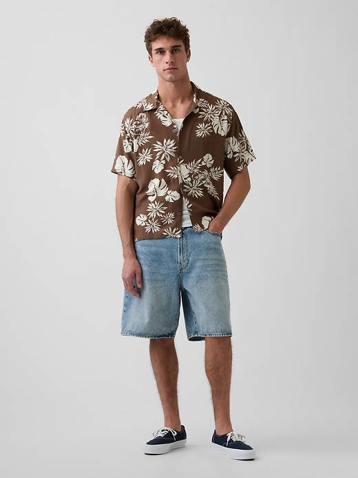 Image number 2 showing, Relaxed Camp Collar Shirt