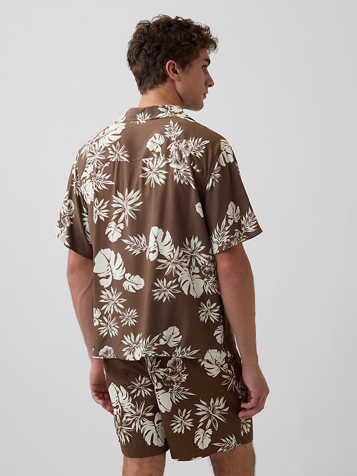 Image number 3 showing, Relaxed Camp Collar Shirt