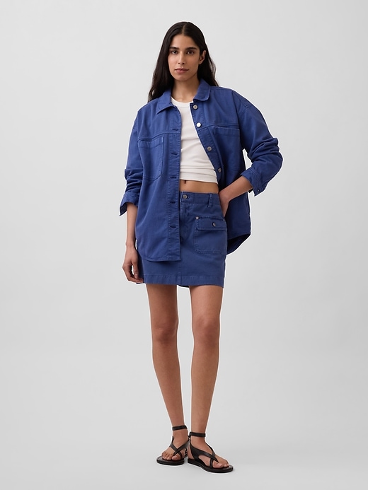 Image number 2 showing, Oversized Shirt Jacket