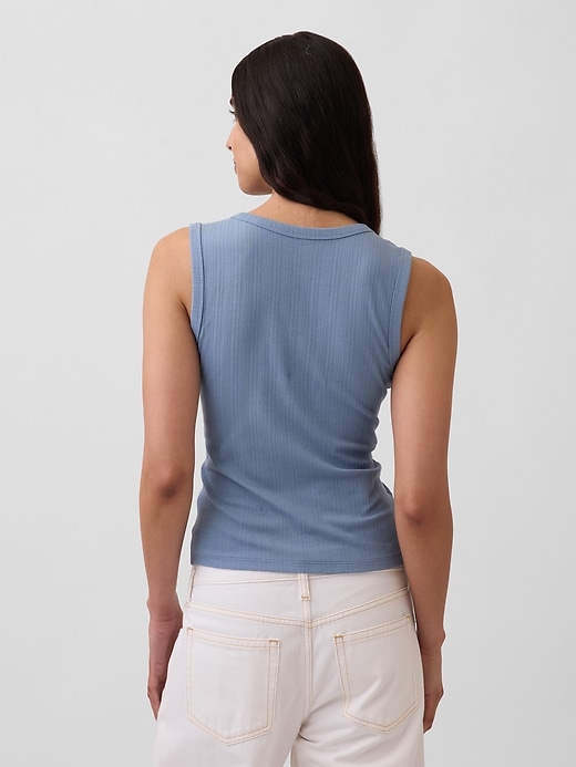 Image number 3 showing, Modern Variegated Rib Tank Top