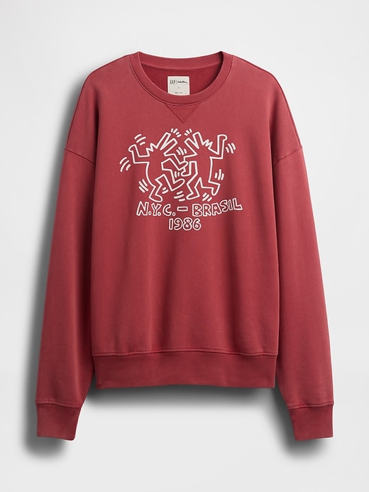 Image number 7 showing, Keith Haring Heavyweight Logo Sweatshirt