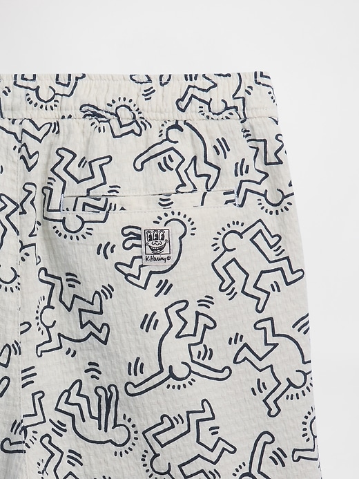 Image number 6 showing, Keith Haring Textured Easy Shorts