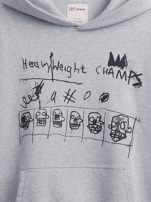 Image number 5 showing, Jean-Michel Basquiat Heavyweight Hoodie