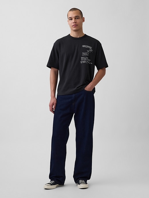 Image number 3 showing, Jean-Michel Basquiat Oversized T-Shirt