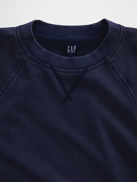 Image number 4 showing, VintageSoft Terry Raglan Sweatshirt