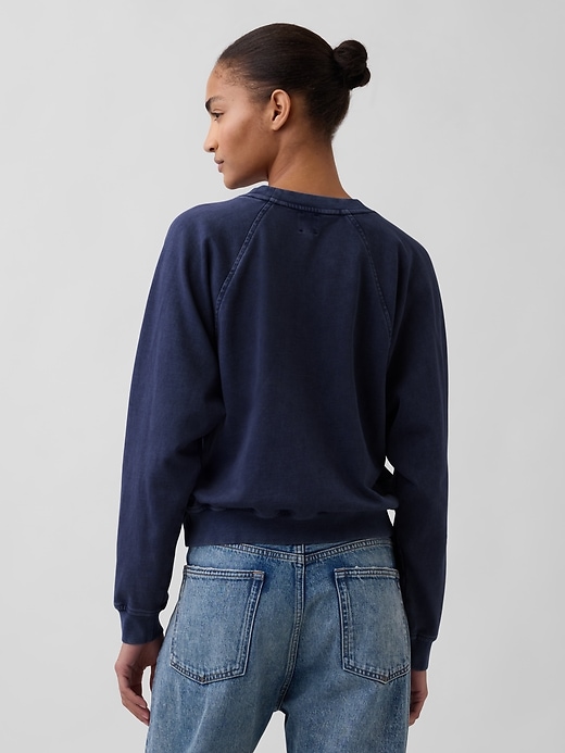 Image number 3 showing, VintageSoft Terry Raglan Sweatshirt