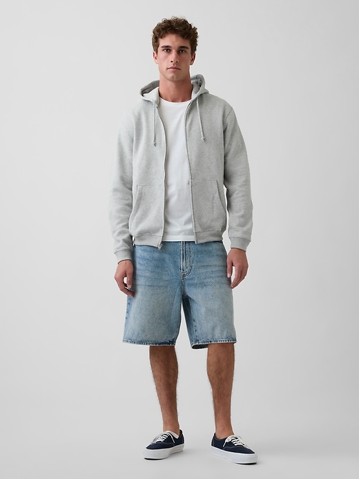 Image number 1 showing, Adult VintageSoft Relaxed Zip Hoodie