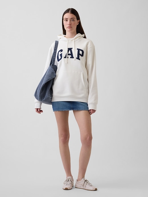 Image number 5 showing, Adult VintageSoft Arch Logo Hoodie