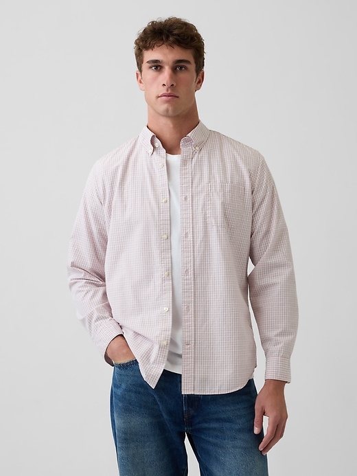 Image number 1 showing, Organic Cotton Poplin Classic Shirt