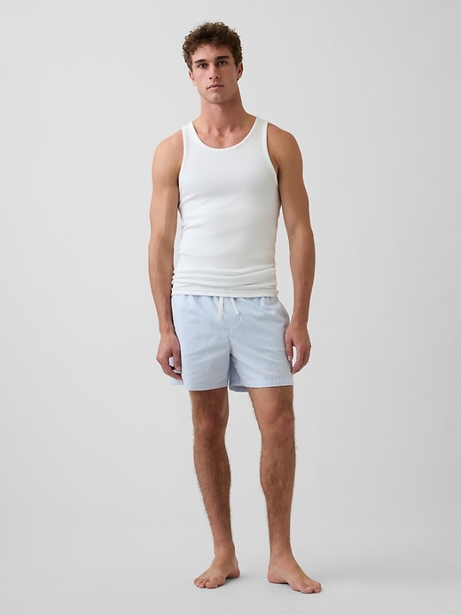 Image number 1 showing, Oxford PJ Shorts