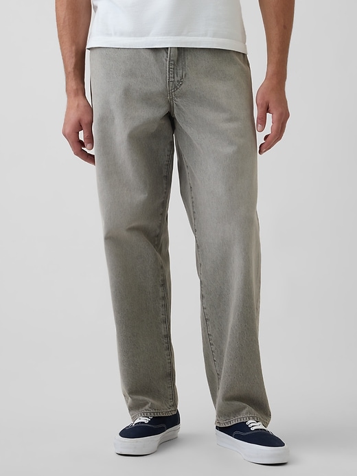 Image number 2 showing, Rigid Baggy Jeans
