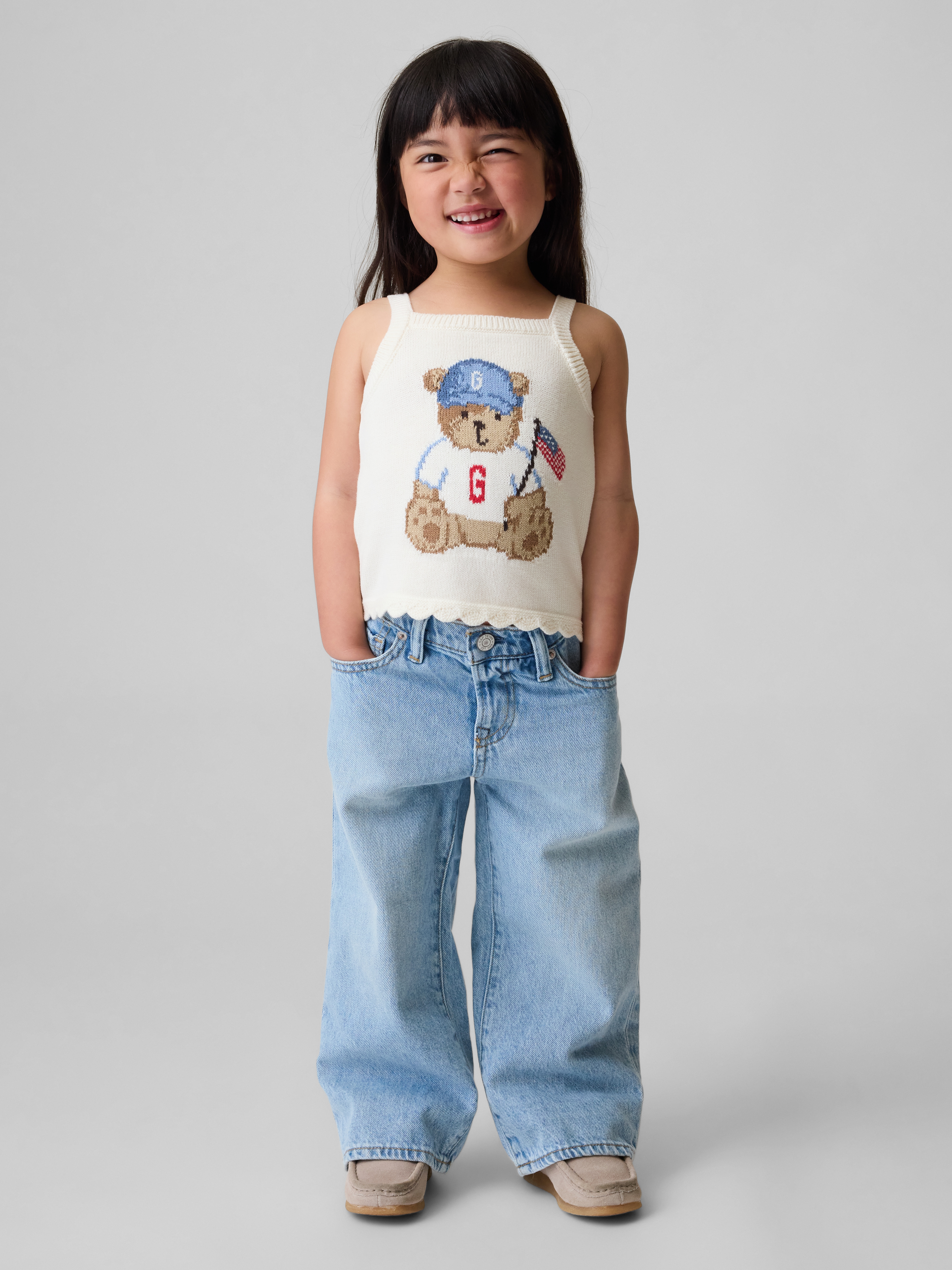 Baby & Toddler Brannan Bear Americana Sweater Tank