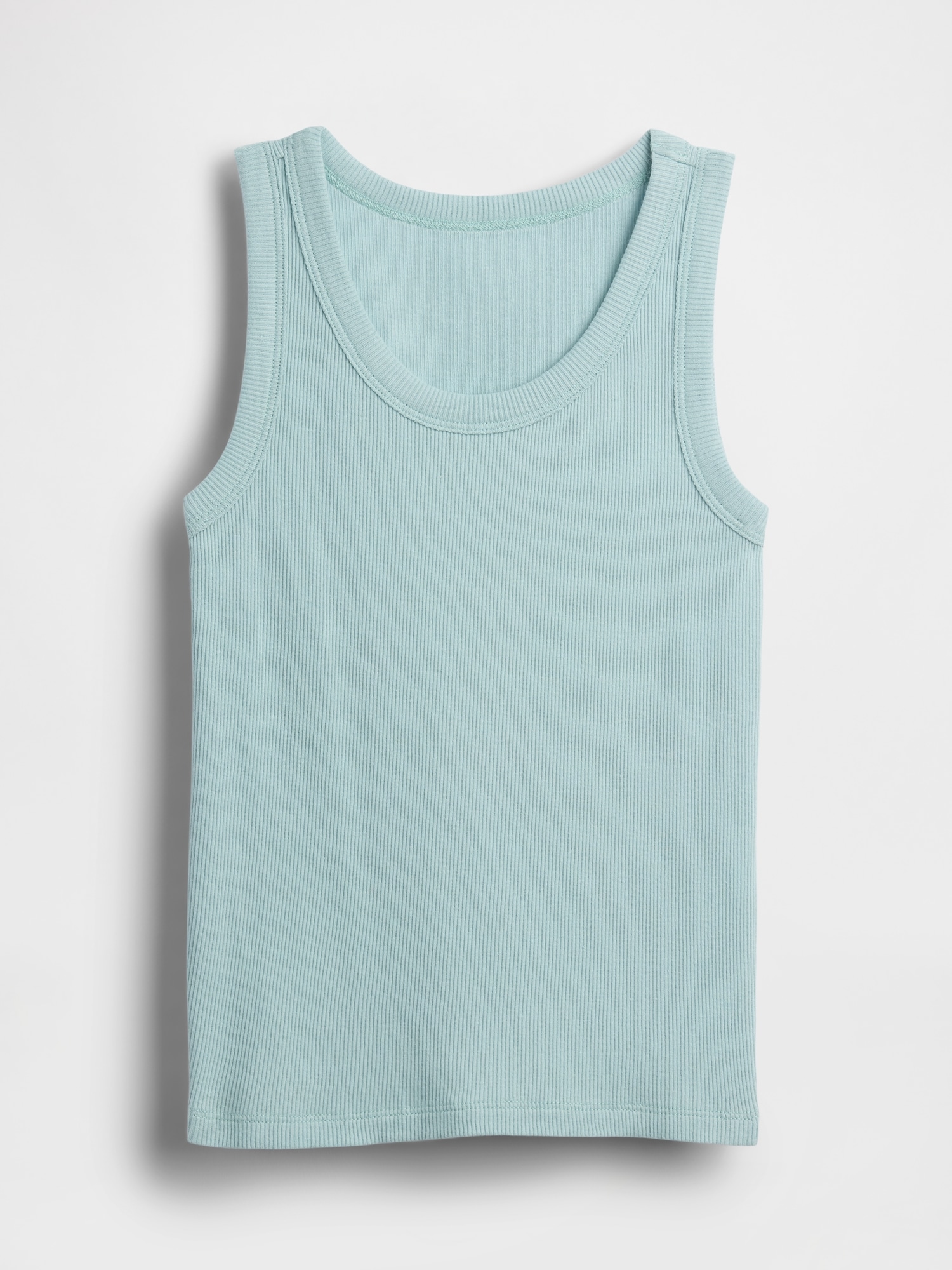 Kid Rib Scoop Tank Top