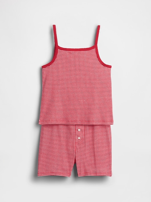 Image number 2 showing, Kids Organic Cotton PJ Shorts Set