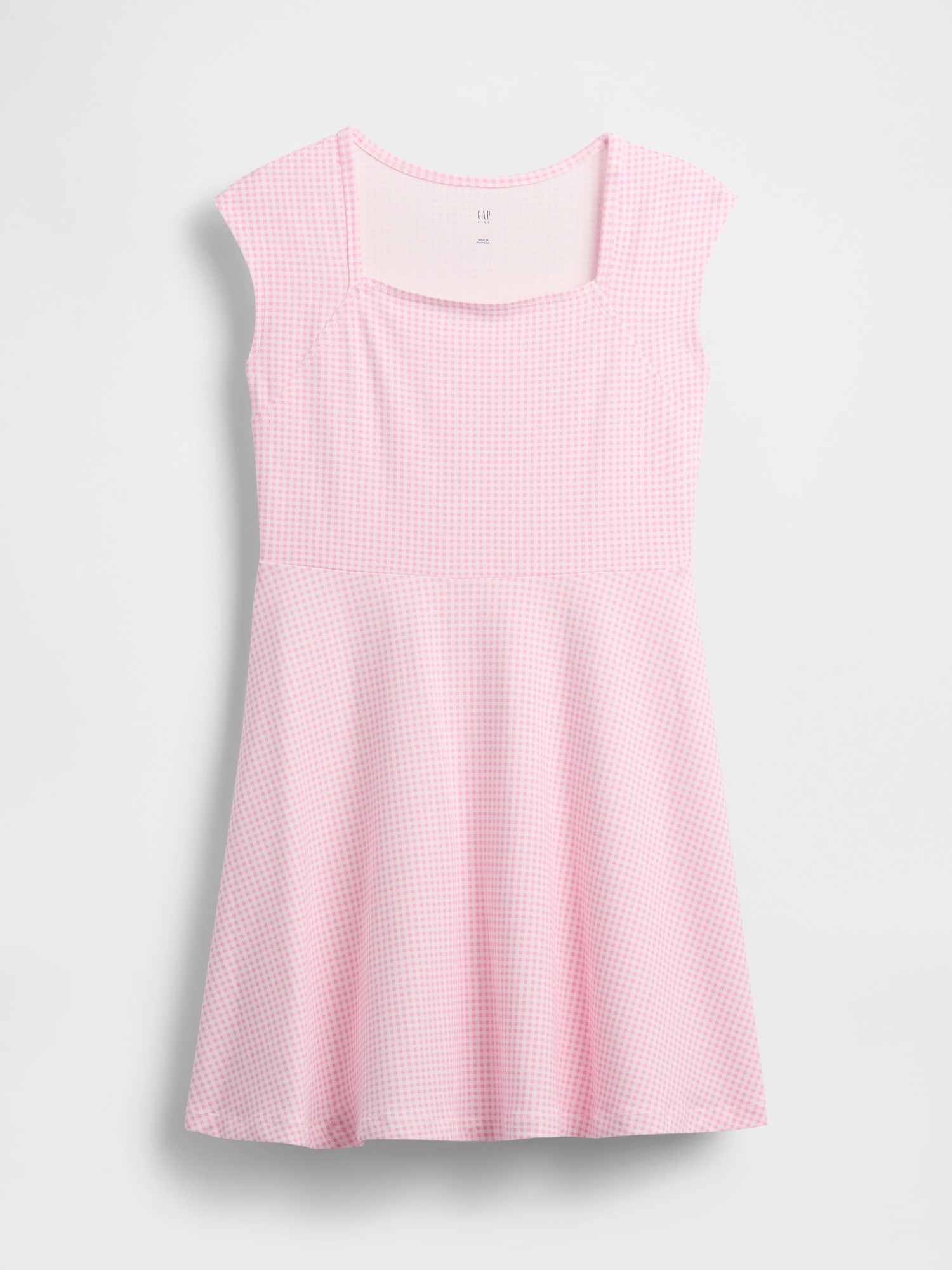 Kids Jersey Square-Neck Dress