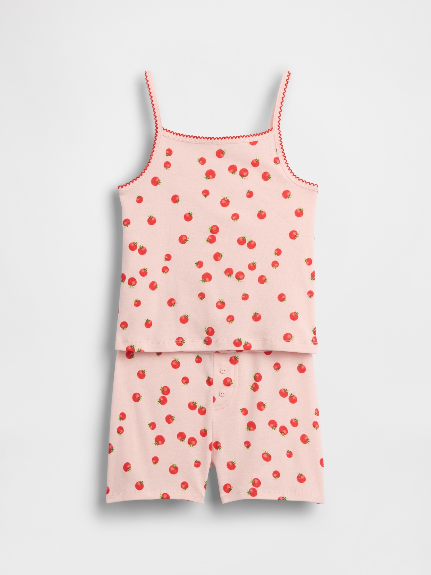 Kids Organic Cotton PJ Shorts Set
