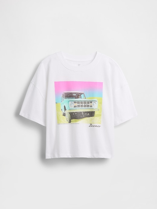 Image number 1 showing, Kids Oversized Graphic T-Shirt