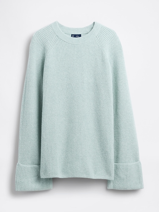 Image number 6 showing, CashSoft Shaker-Stitch Boyfriend Sweater