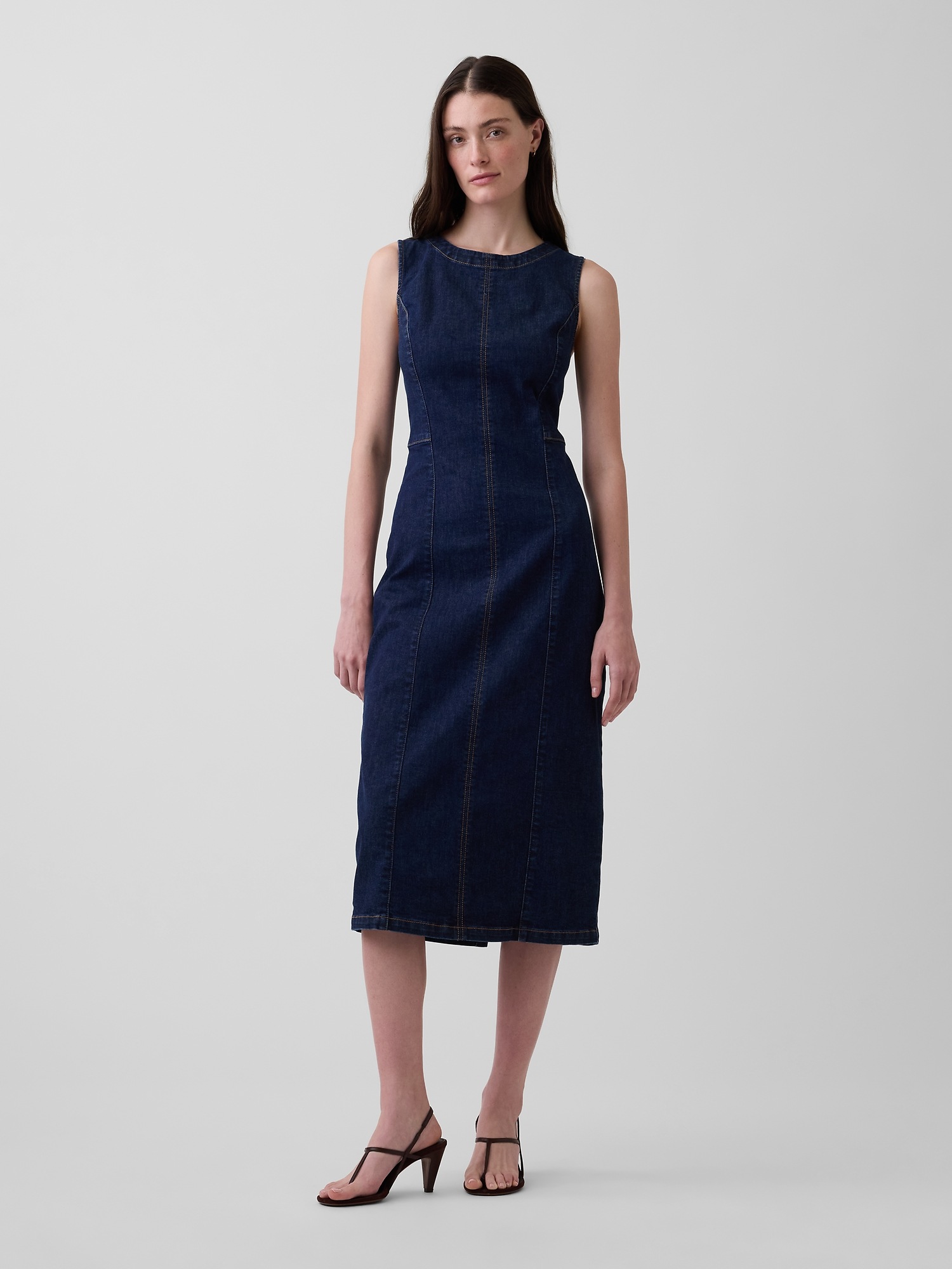 Женские платья Gap Denim Bodycon Midi Dress