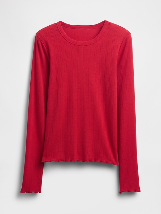 Image number 6 showing, Pointelle PJ Top