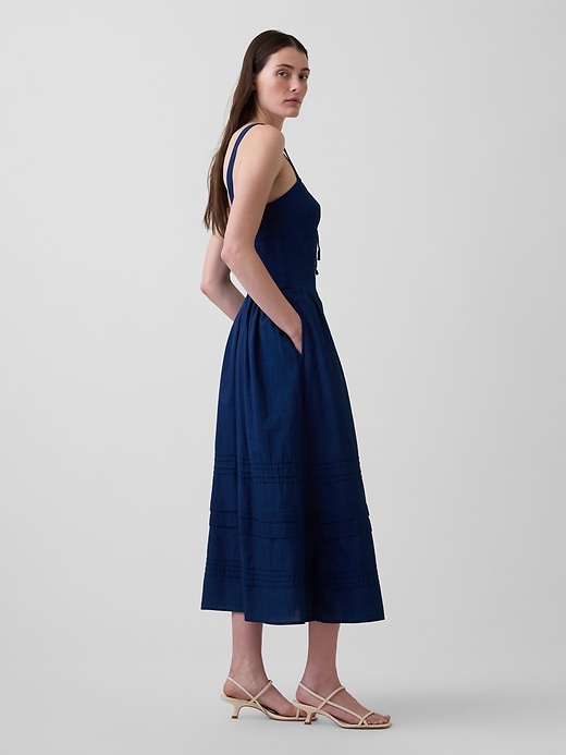 Image number 3 showing, Lace-Up Corset Maxi Dress