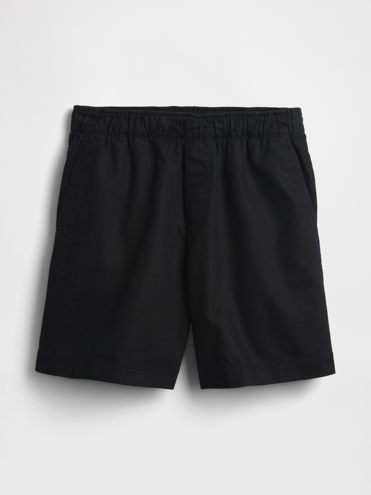 5.5" Linen-Blend Relaxed Shorts