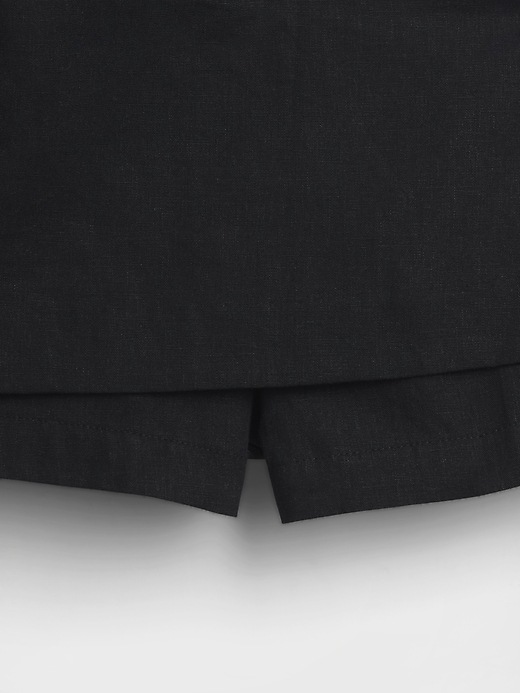 Image number 5 showing, Linen-Blend Mini Skort