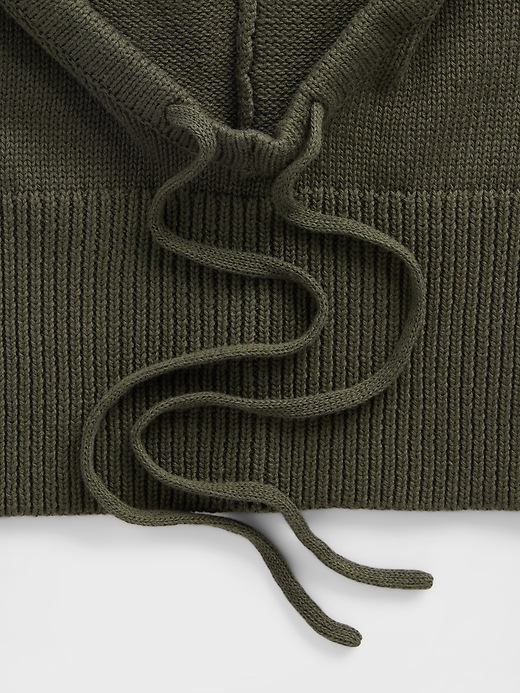 Image number 3 showing, 100% Cotton Drawcord Hood