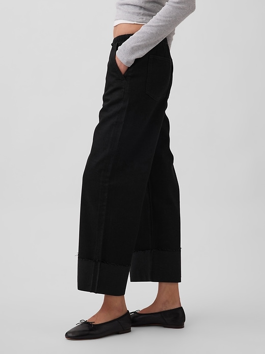 Image number 3 showing, Low Rise UltraSoft Easy '90s Loose Crop Jeans