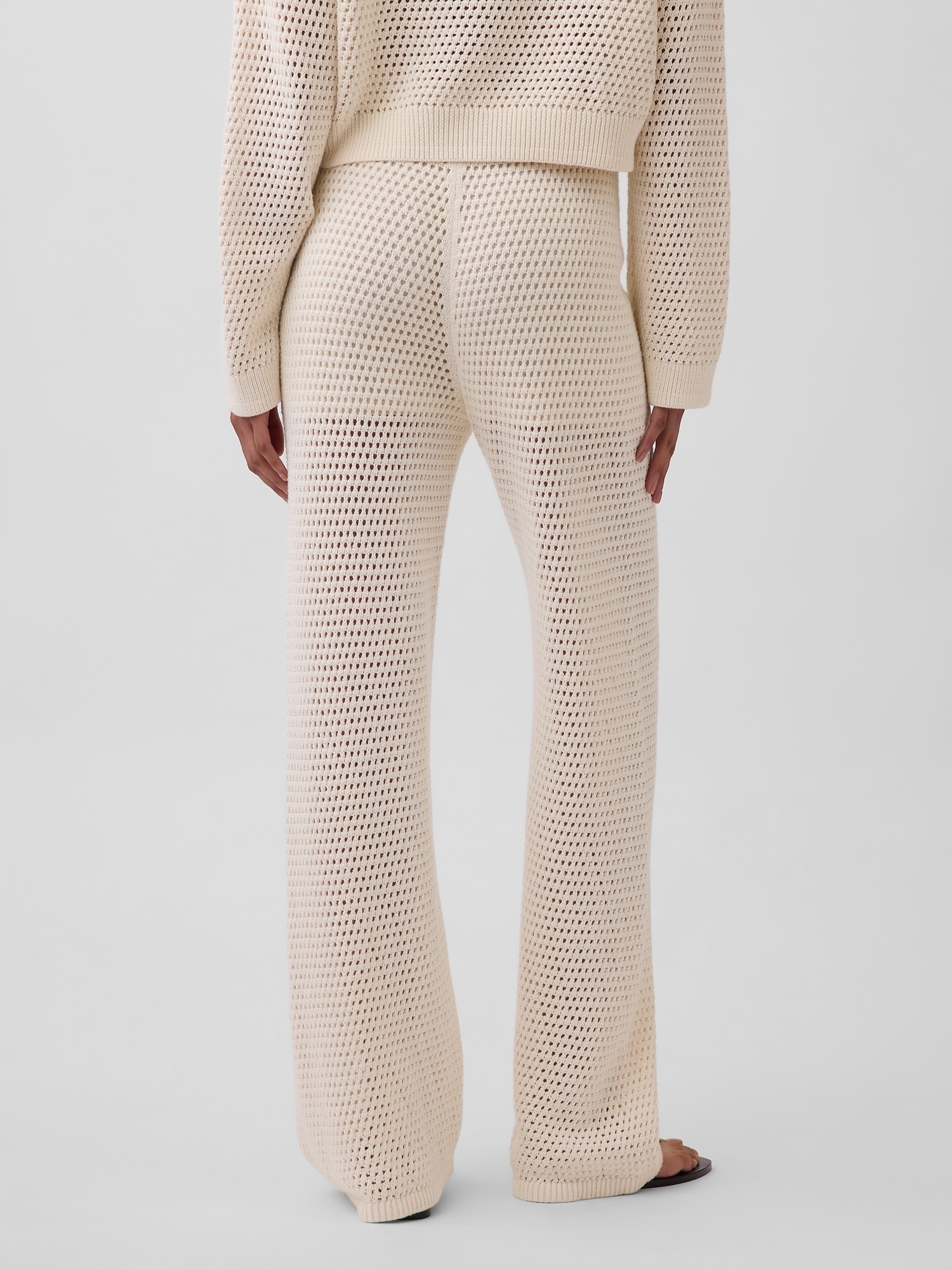 100% Cotton Crochet Sweater Pants