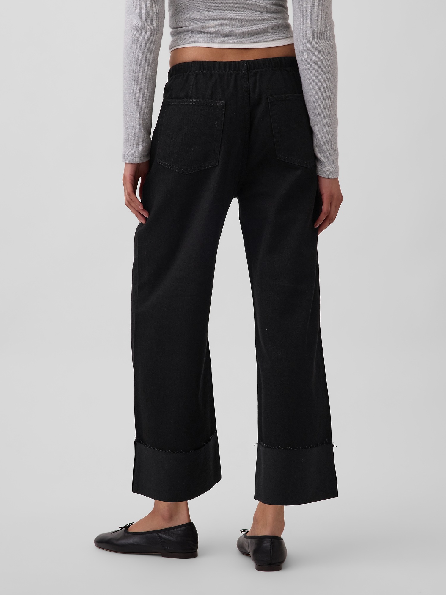 Low Rise UltraSoft Easy '90s Loose Crop Jeans