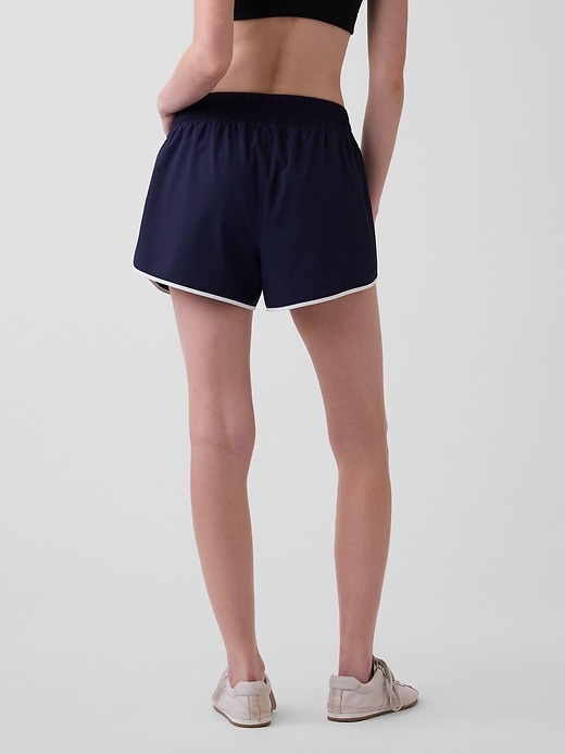 Image number 4 showing, GapFit Tech High Rise Running Shorts