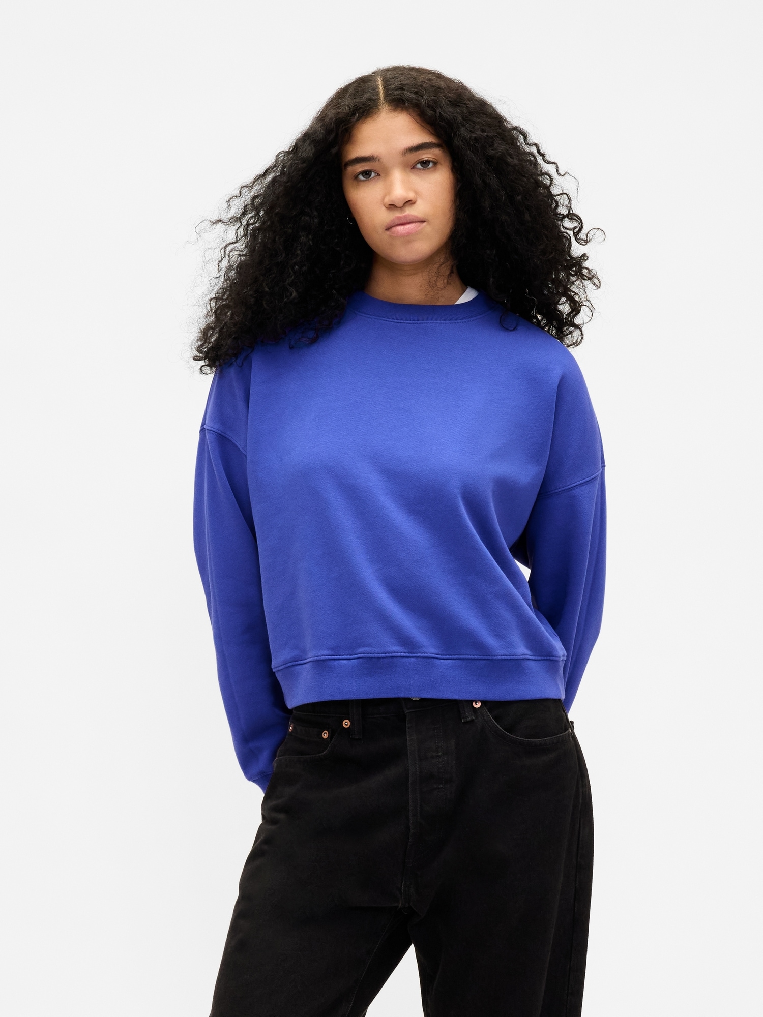 VintageSoft Wedge Crewneck Sweatshirt