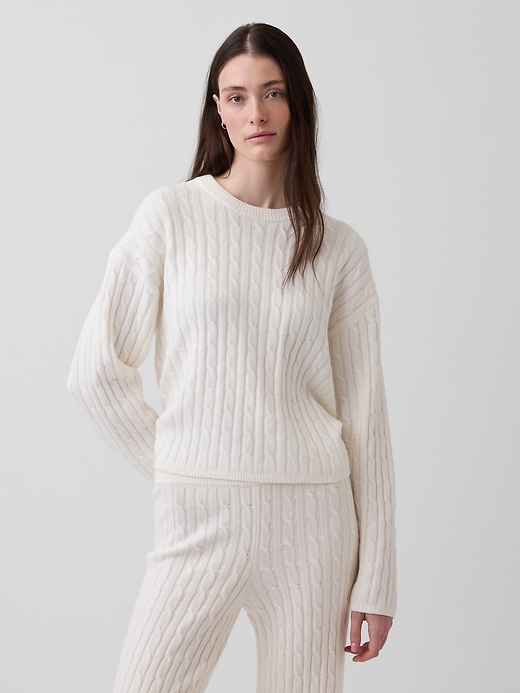 CashSoft Oversized Cable-Knit Sweater from GAP - $63