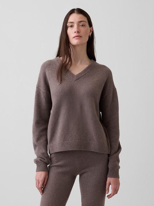 CashSoft Oversized V-Neck Sweater from GAP - $55