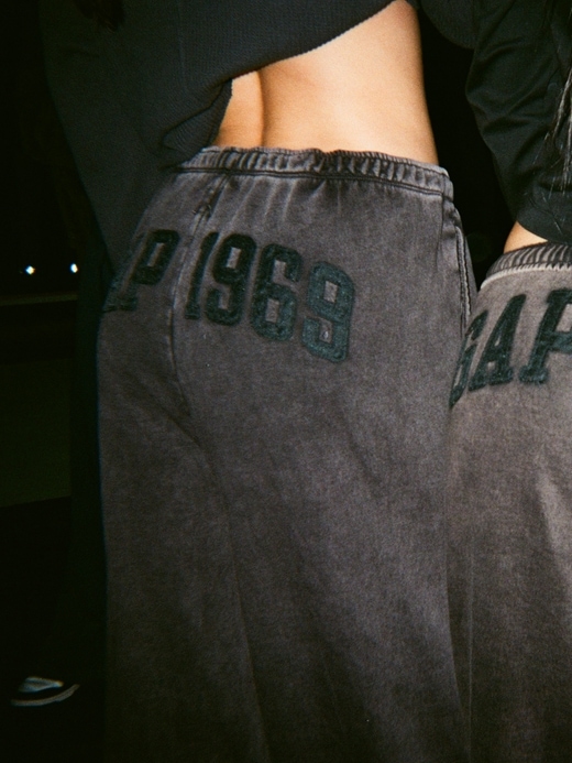 Image number 6 showing, VintageSoft Baggy Wide-Leg Sweatpants
