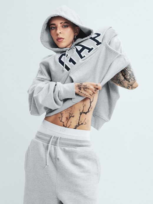 Image number 8 showing, Adult VintageSoft Arch Logo Hoodie