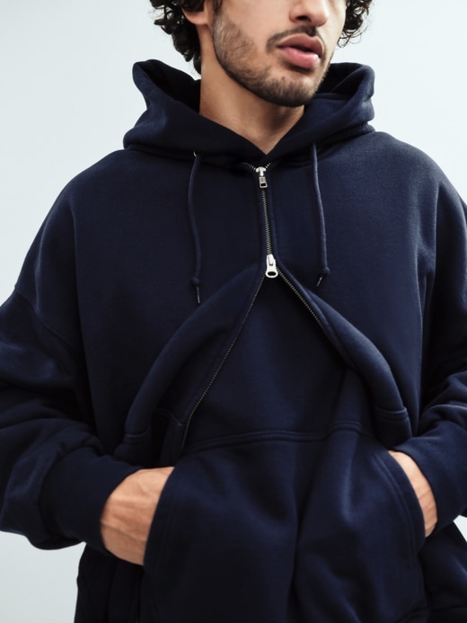 Image number 8 showing, Adult Extra Heavyweight French Terry Zip Hoodie