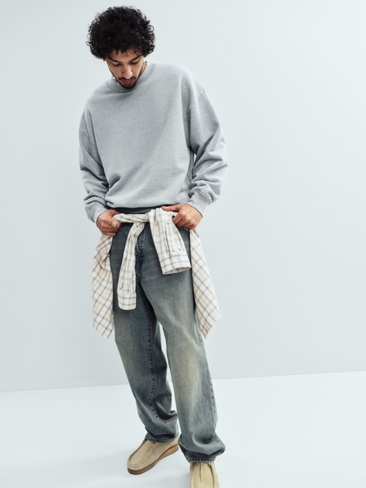 Image number 7 showing, Relaxed Straight Jeans
