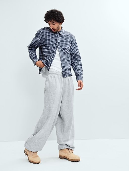 Image number 6 showing, Relaxed Crop Straight-Hem Oxford Shirt