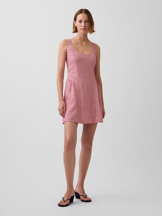 Linen-Blend Drop-Waist Mini Dress from GAP - $89.95
