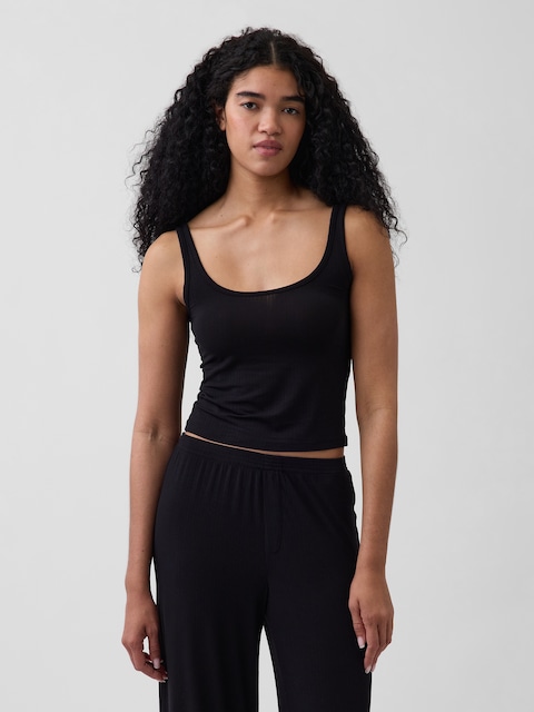SoftMade Modal Rib PJ Tank Top